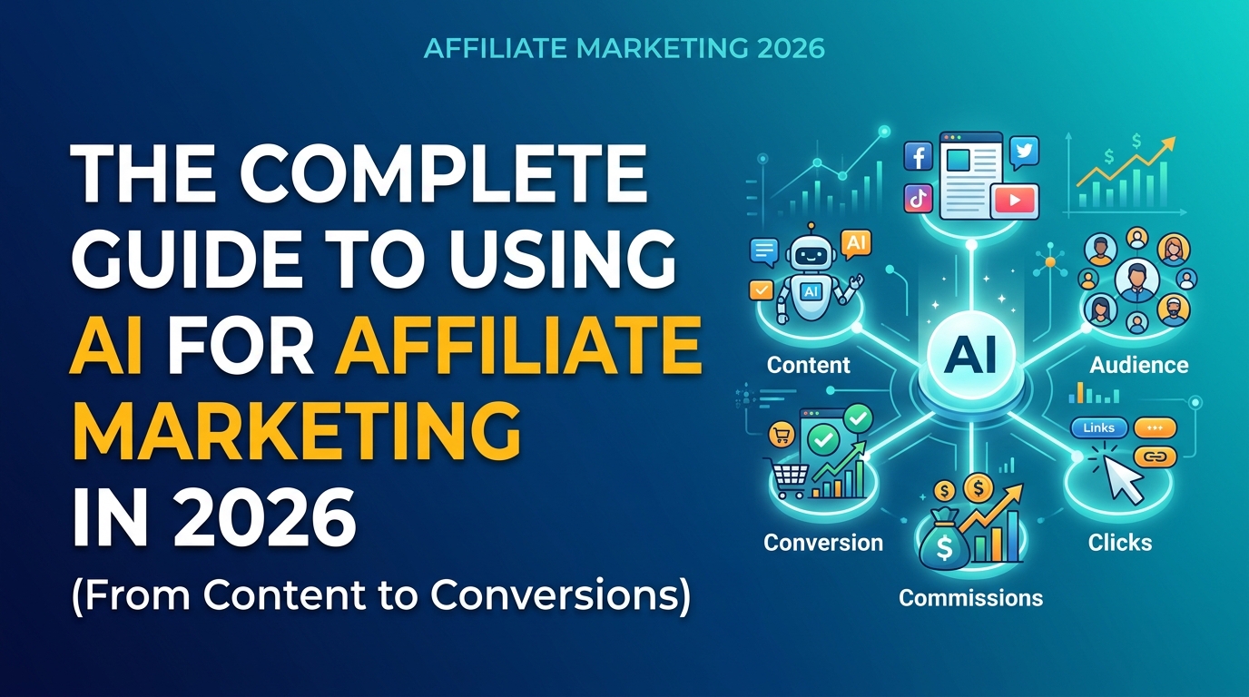 The Complete Guide to Using AI for Affiliate Marketing in 2026 (From Content to Conversions)