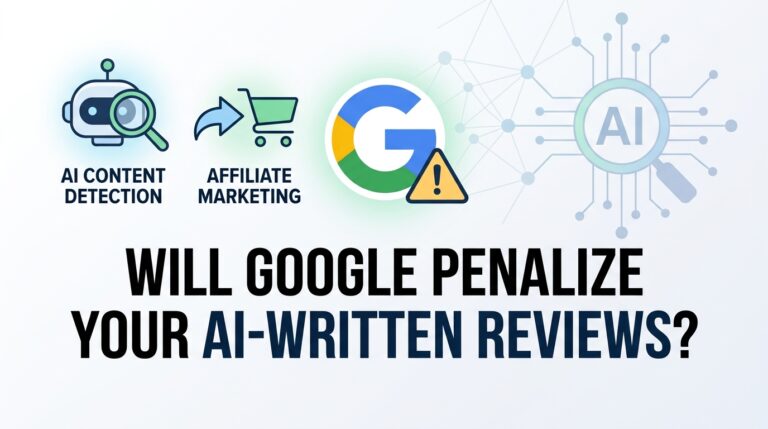 AI Content Detection and Affiliate Marketing: Will Google Penalize Your AI-Written Reviews?