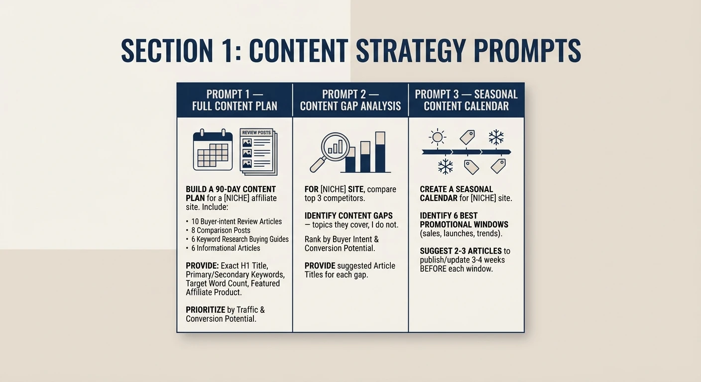 Content Strategy Prompts