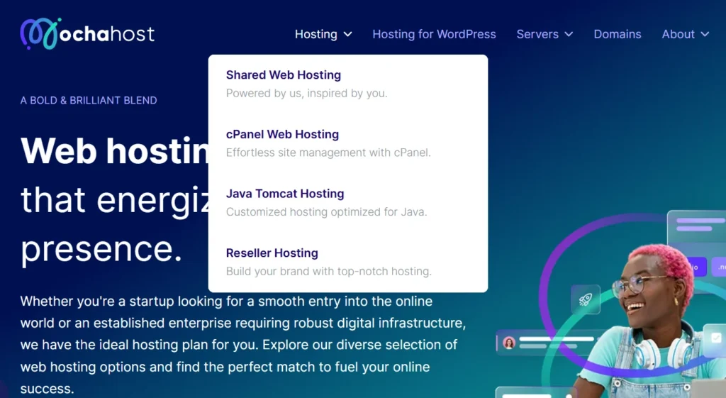 Mochahost hosting plans