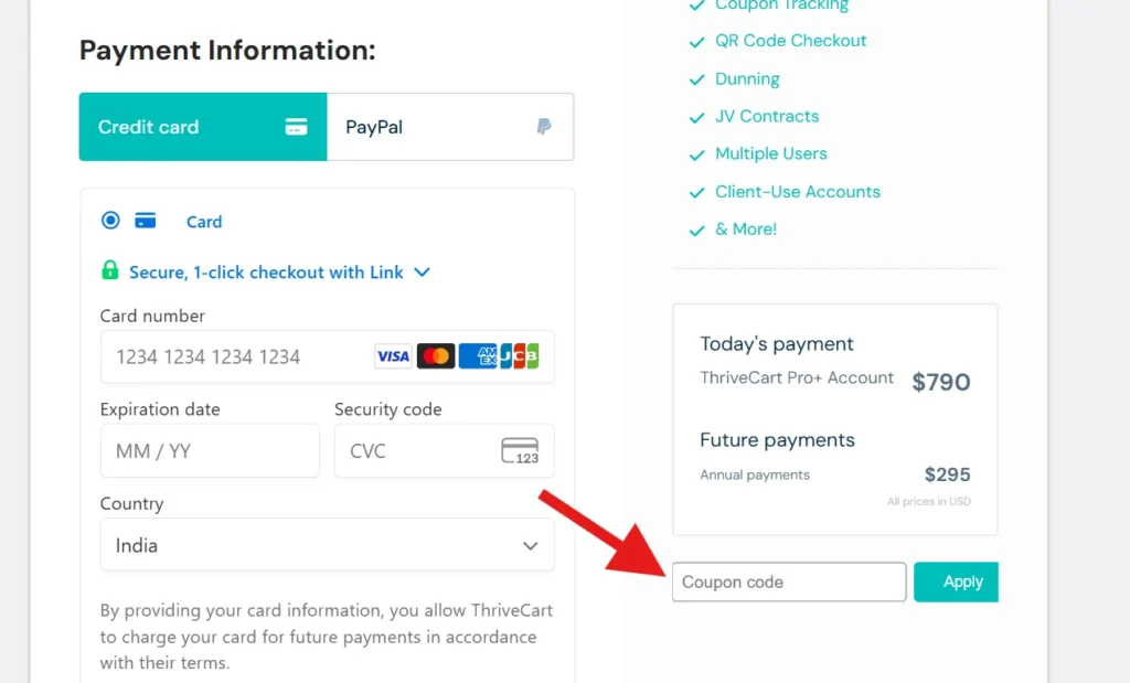 Thrivecart Coupon Codes