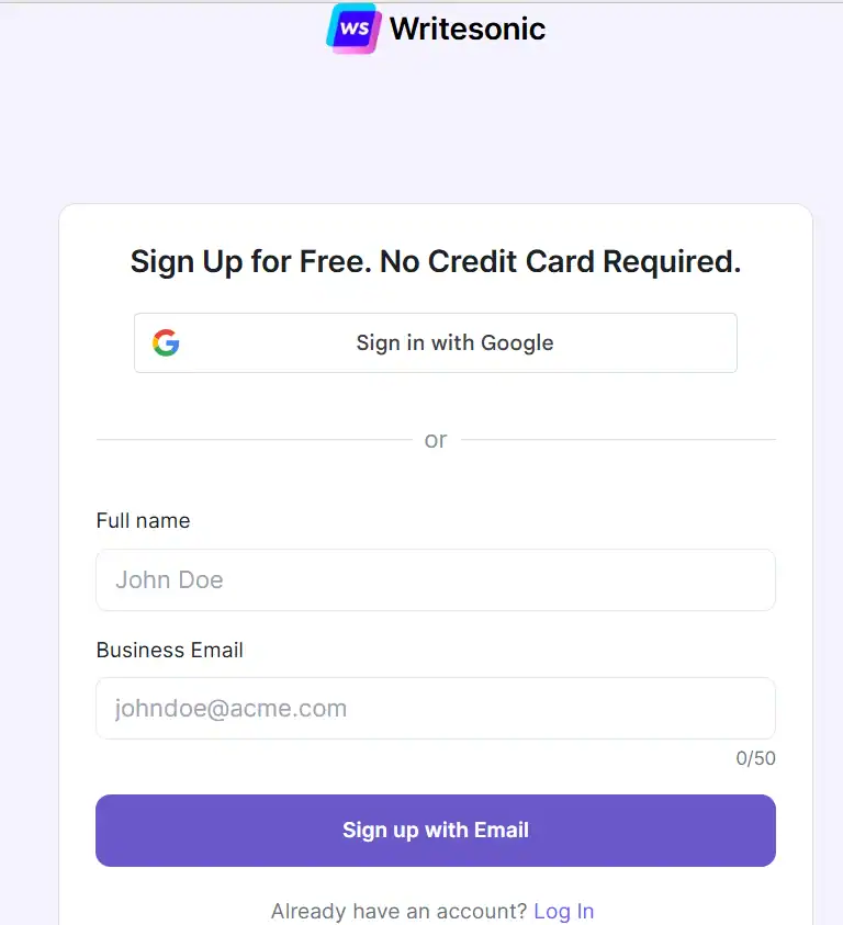 Writesonic Free Trial