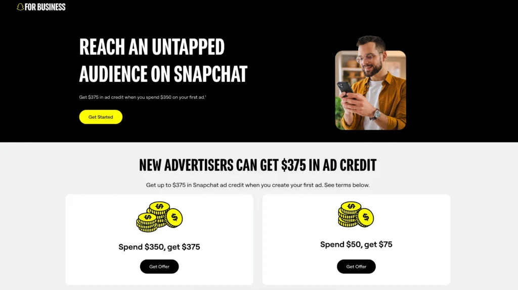 Snapchat For Business - Offer