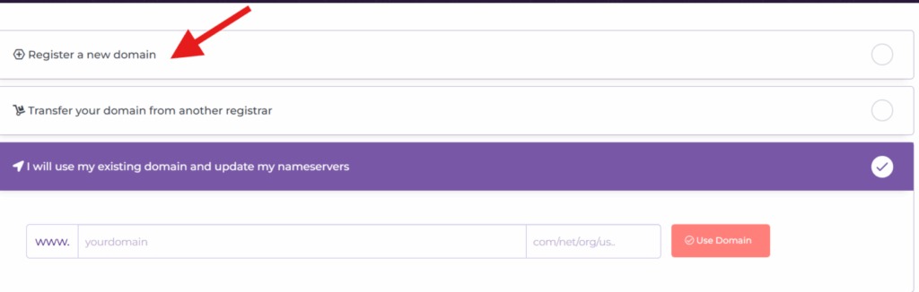 Hostarmada domain name