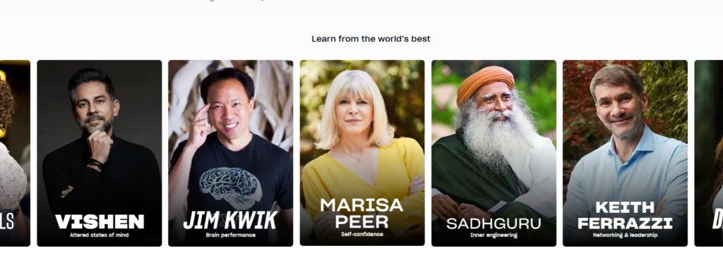 Mindvalley experts