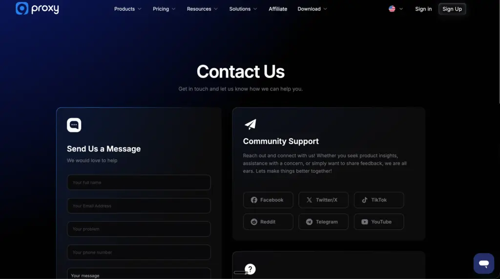 9Proxy Customer Support
