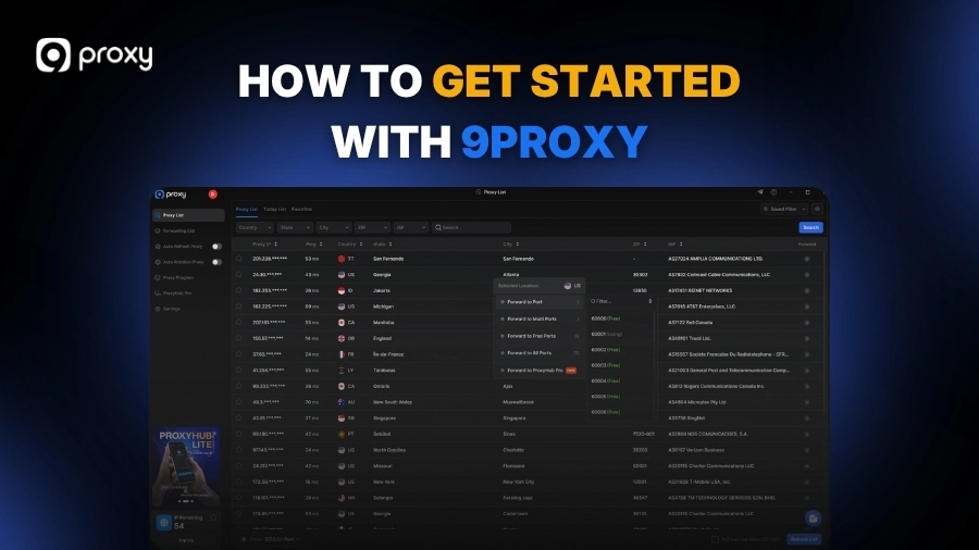 How to Get Started with 9Proxy
