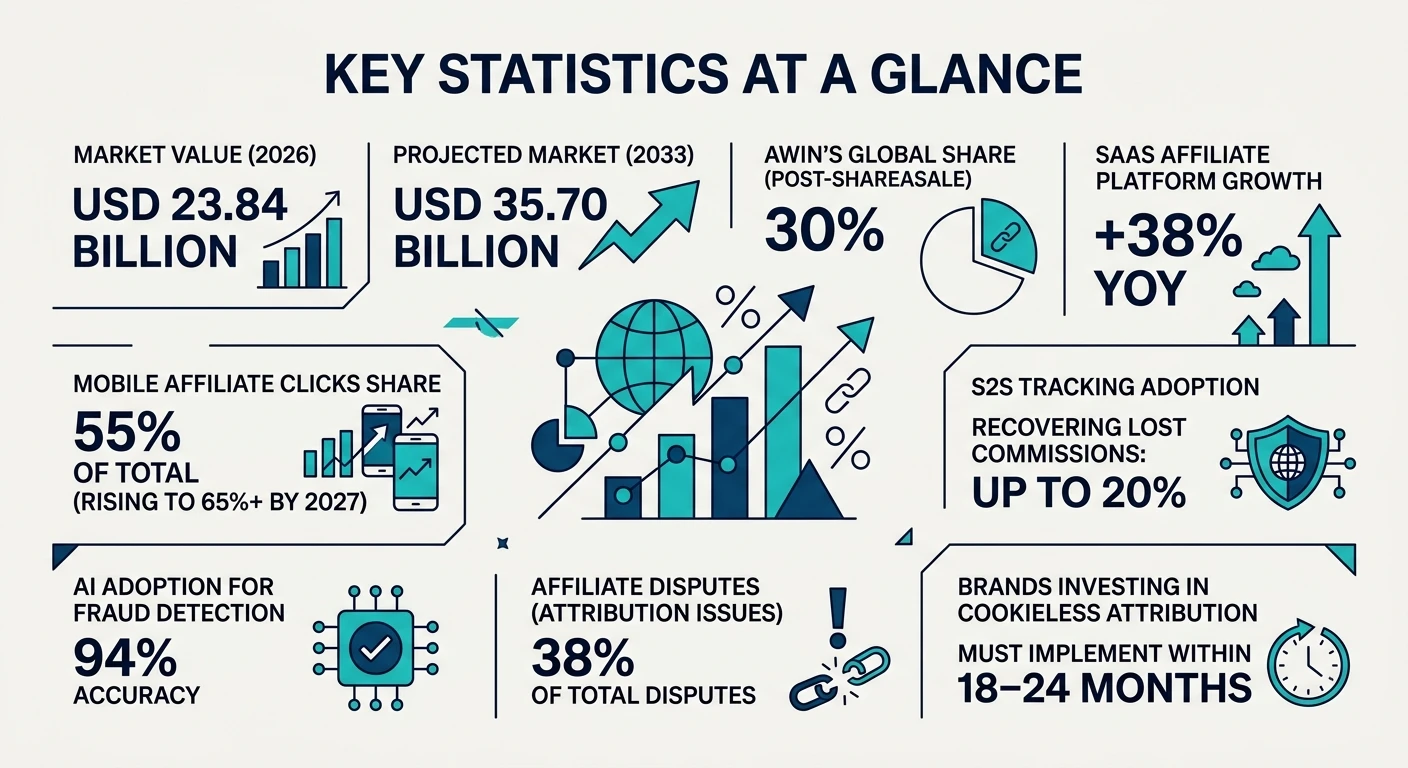Key Statistics of Affiliate Marketing Platform Market Size