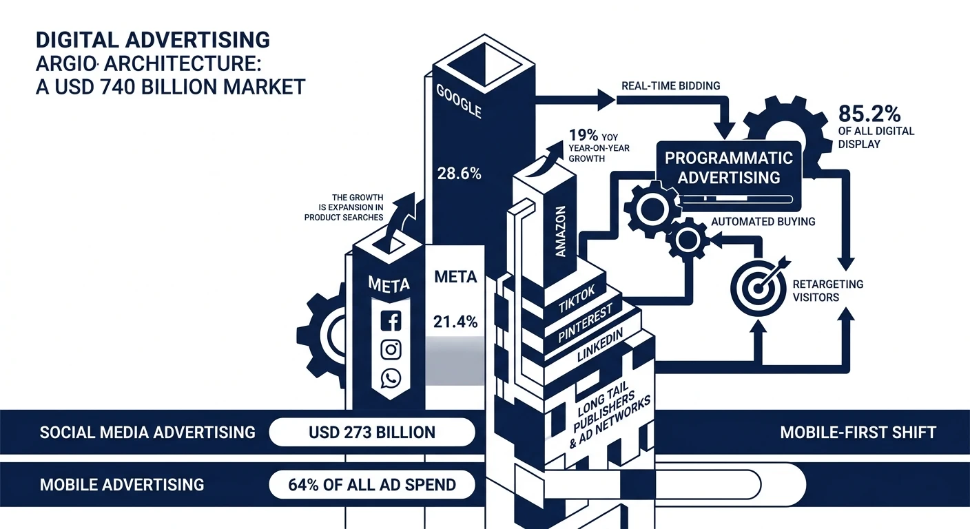 The Architecture of a USD 740 Billion Market