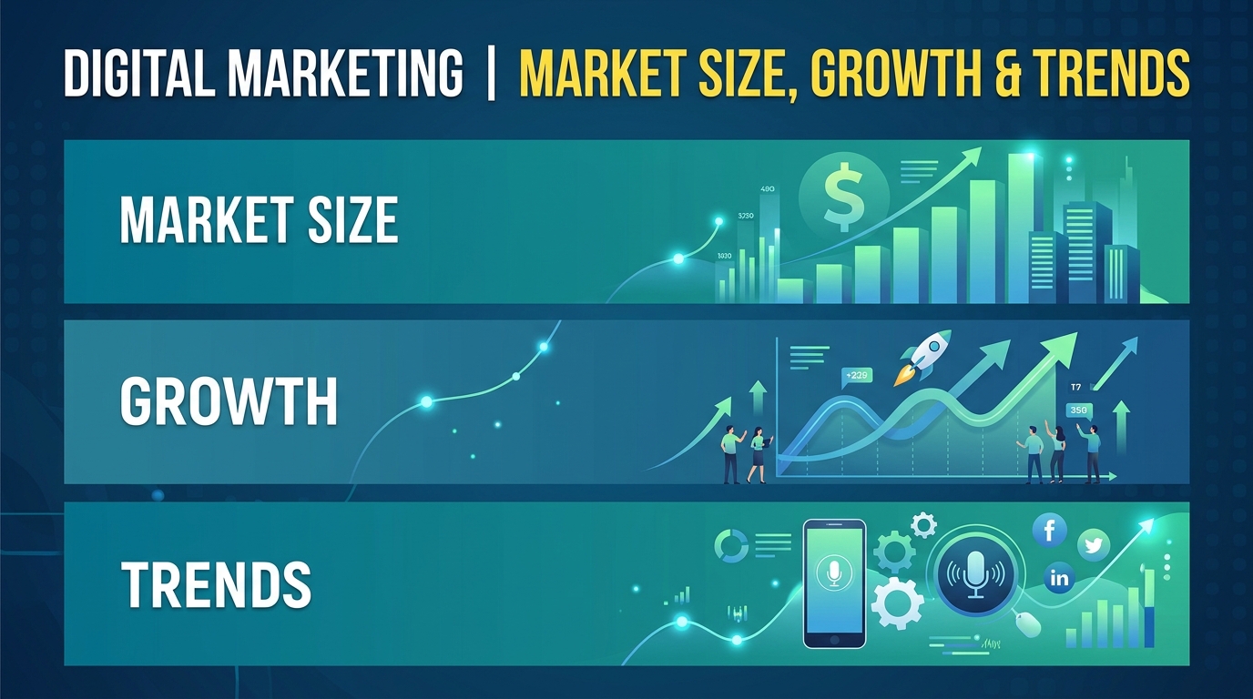 Digital Marketing Market Size, Growth & Trends (2026–2035): The Ecosystem Every Affiliate Marketer Lives Inside