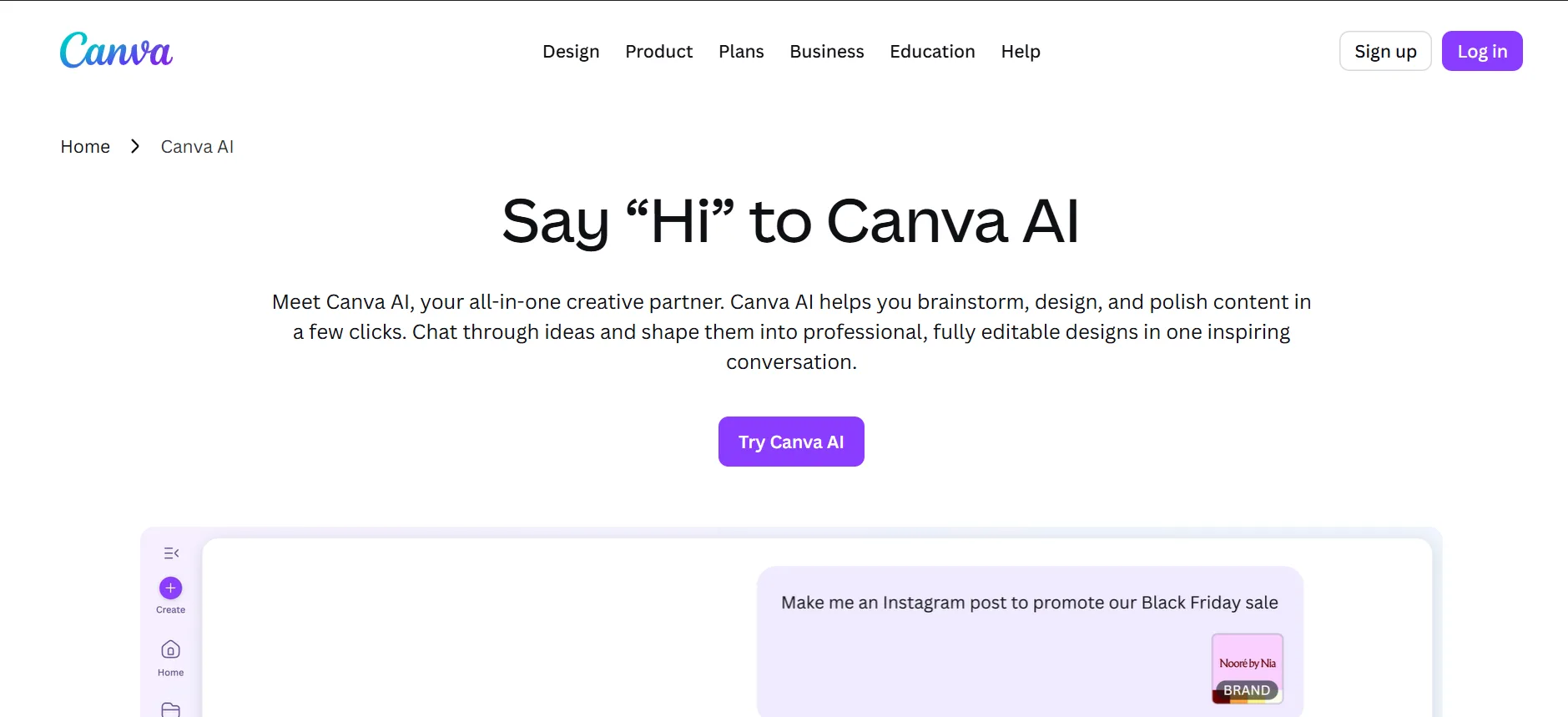 Canva AI