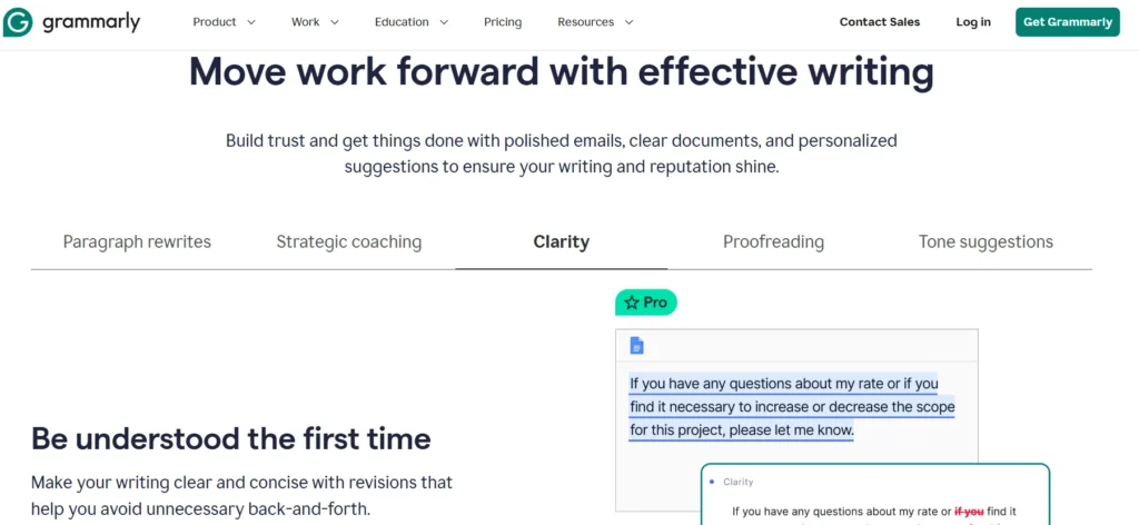 Grammarly Free Trial Features