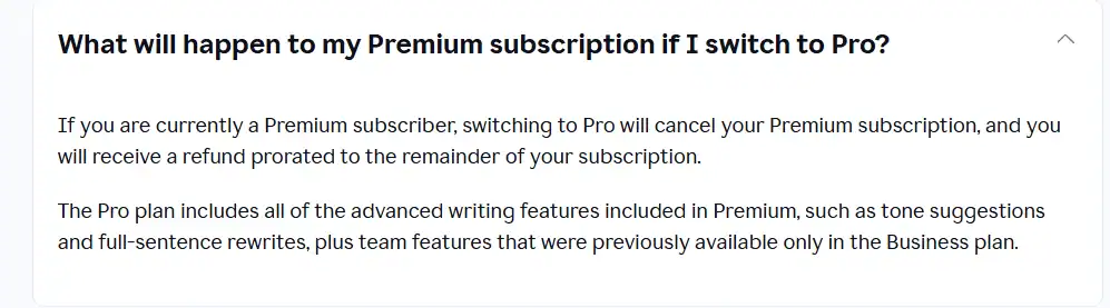 Grammarly Pro Refund