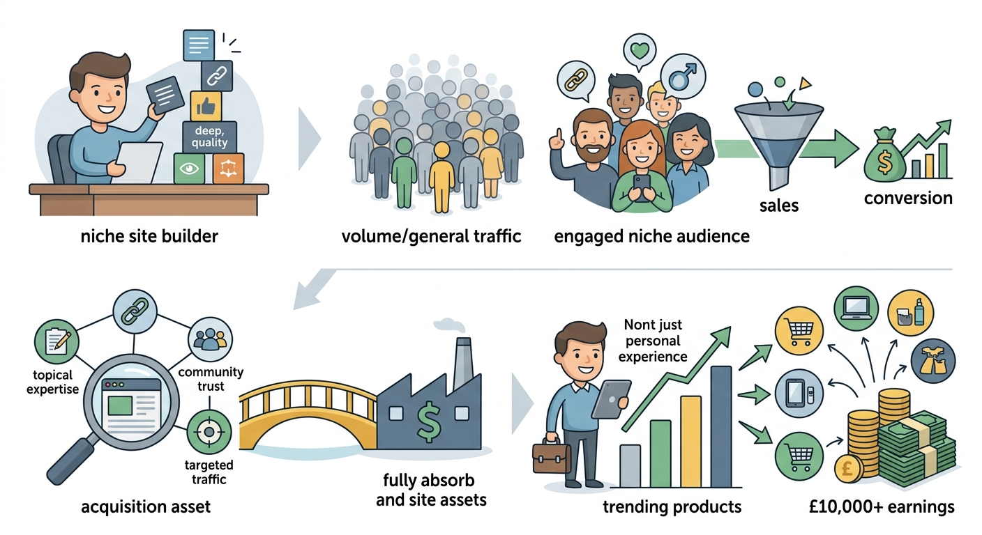 Big Brands Are Buying Niche Affiliate Sites