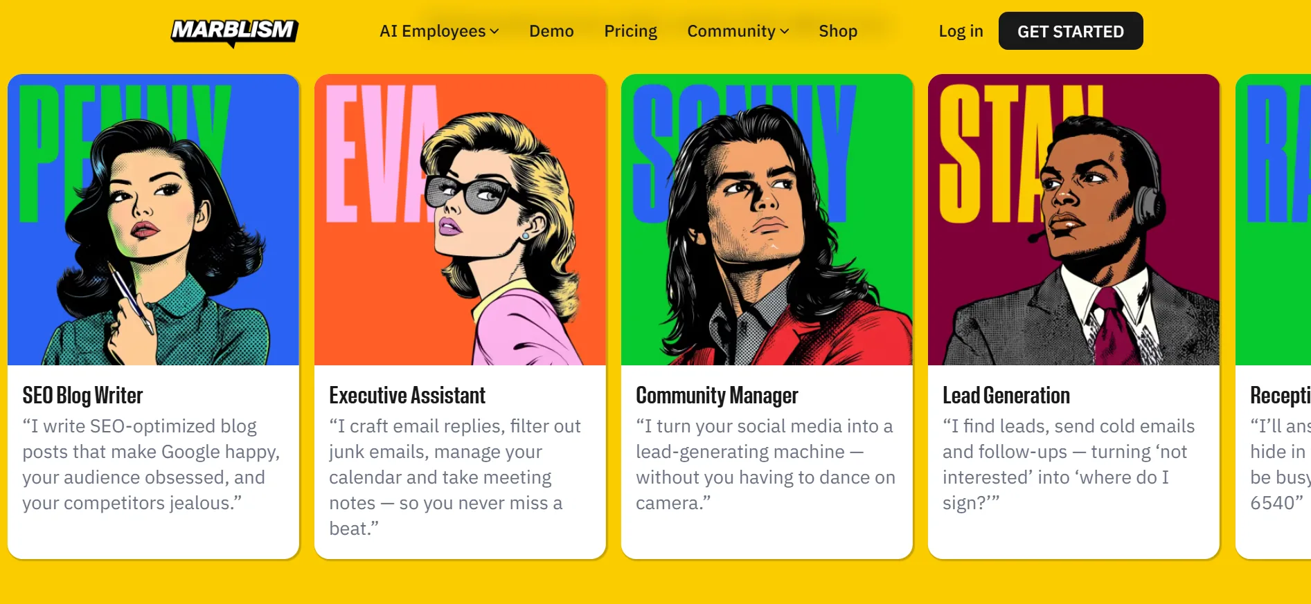 Marblism 6 Employees