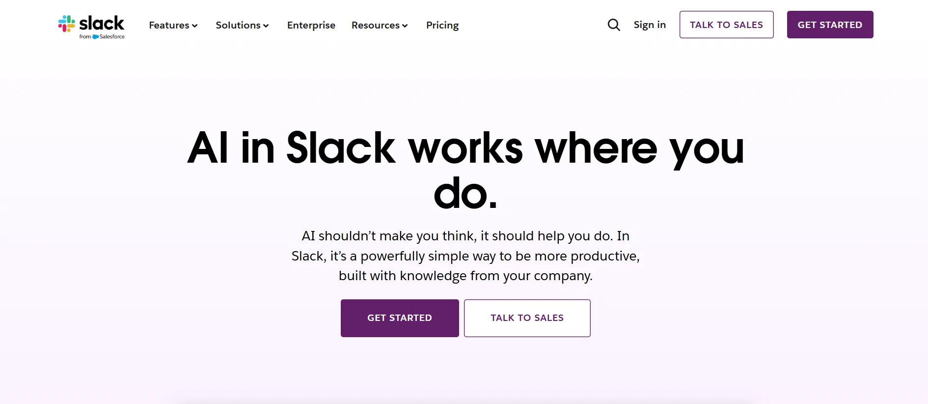Slack with AI