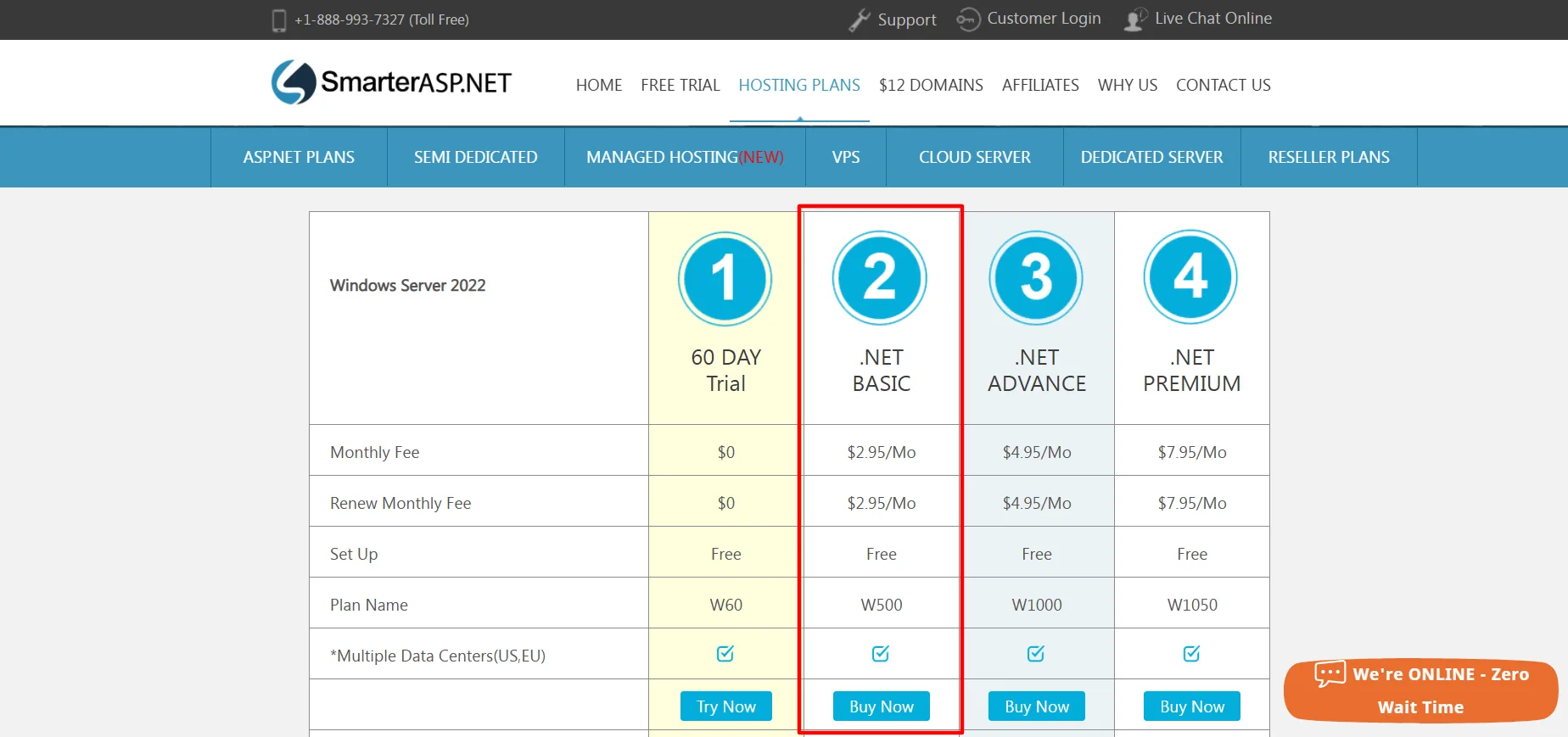 smarterasp net basic plan