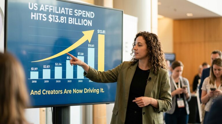 US Affiliate Spend Hits $13.81 Billion — And Creators Are Now Driving It