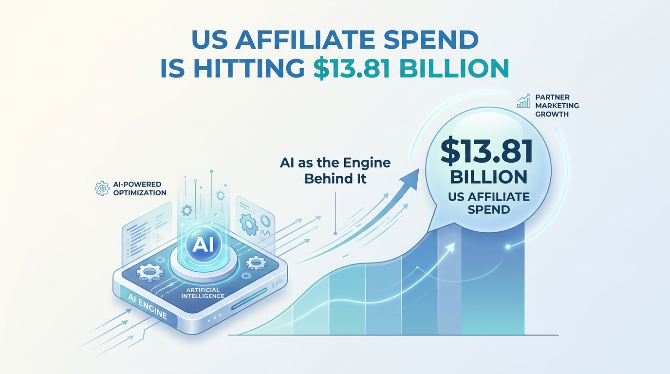 US Affiliate Spend Is Hitting $13.81 Billion in 2026 — And AI Is the Engine Behind It