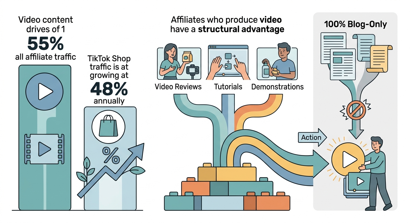 Video Is Now Eating Text Affiliate's Lunch