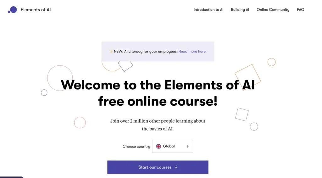 Elements of AI — University of Helsinki