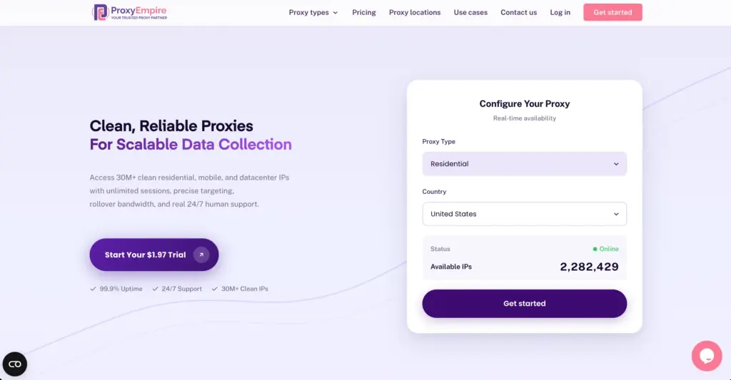 Overview Of ProxyEmpire Proxy