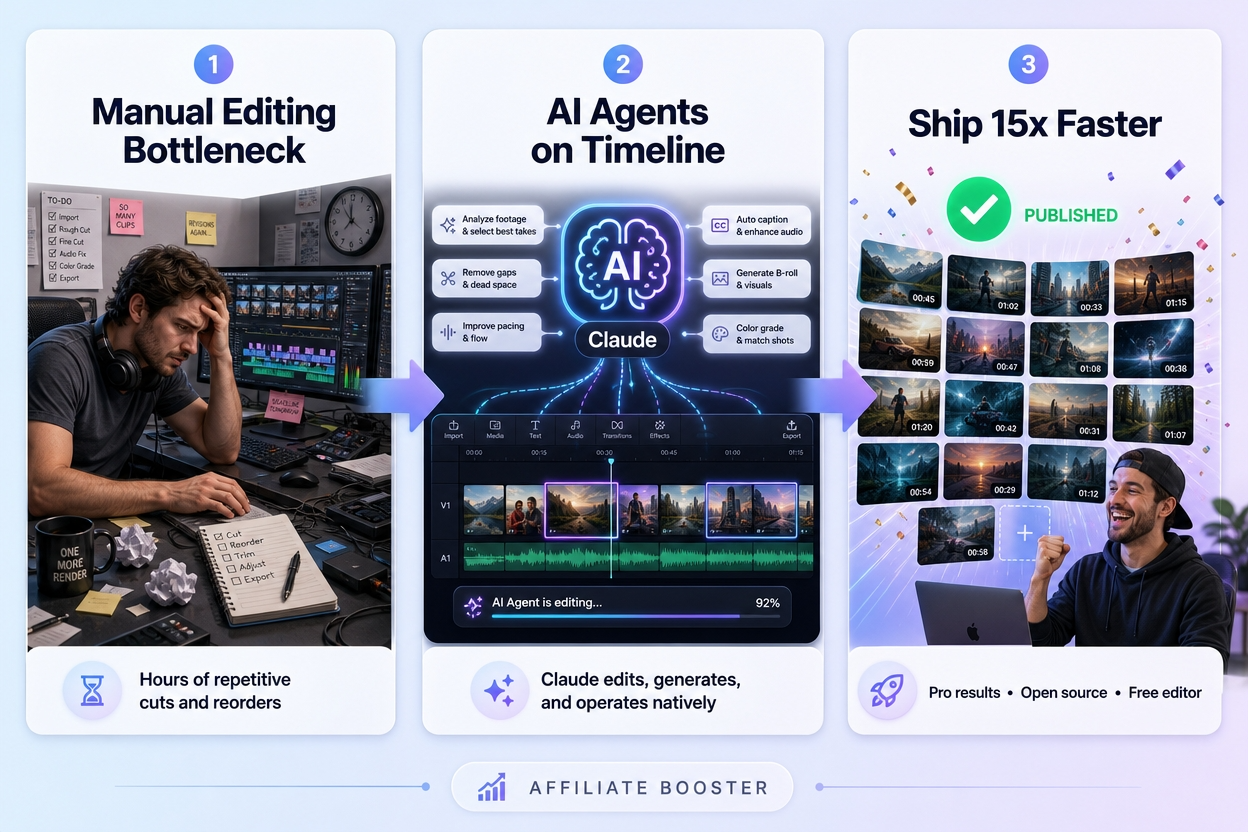 Palmier Pro Launches: a Video Editor Claude Can Actually Edit, Open Source and Mac Native