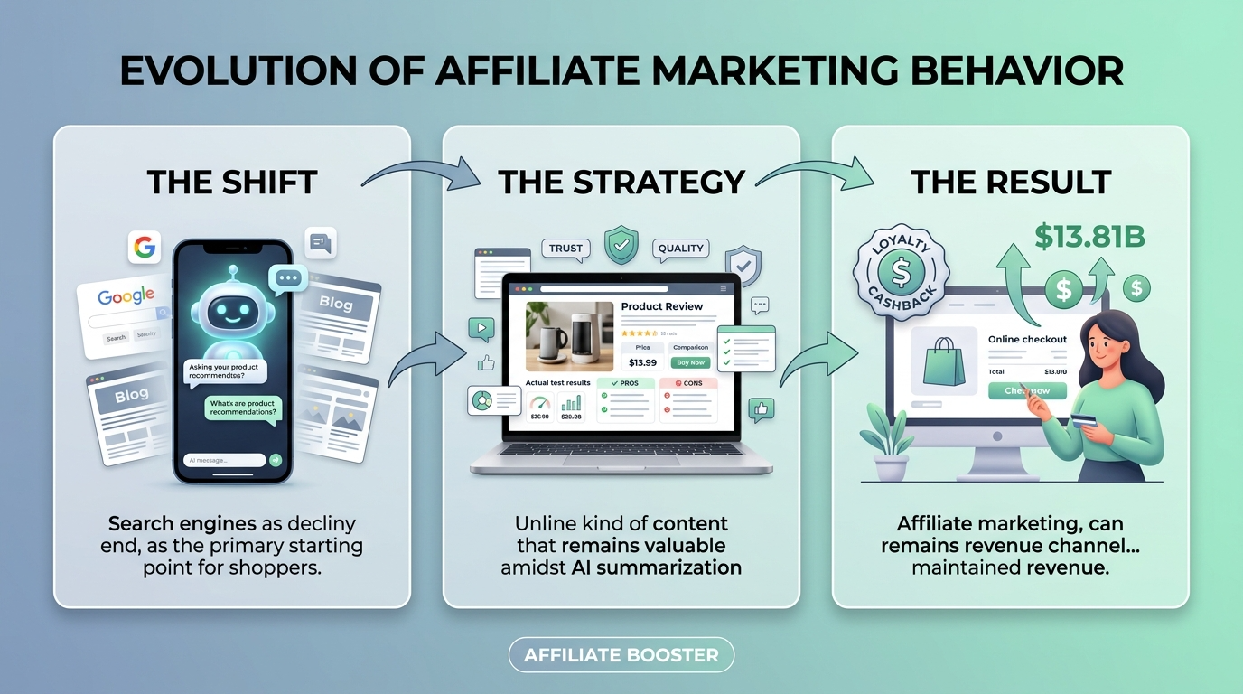 AI Chatbots Are Eating the Top of the Affiliate Funnel, and US Spend Still Hits $13.81 Billion