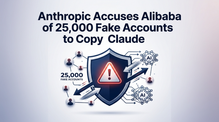 Anthropic Accuses Alibaba of 25,000 Fake Accounts to Copy Claude