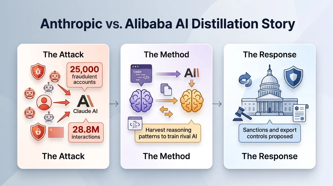 Anthropic Accuses Alibaba's Qwen Lab of Using 25,000 Fake Accounts to Copy Claude