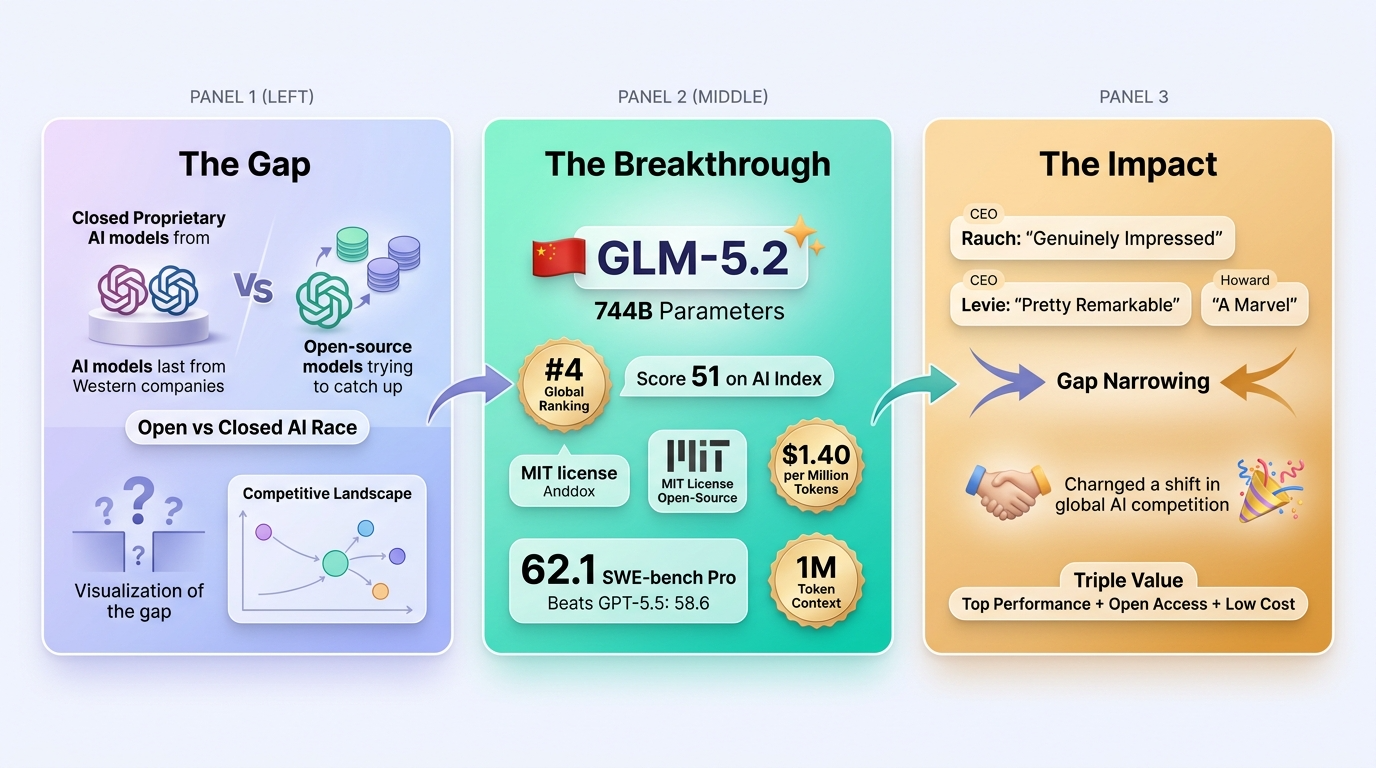 GLM-5.2 from China’s Z.AI Shocks the AI World as Top Open-Source Model