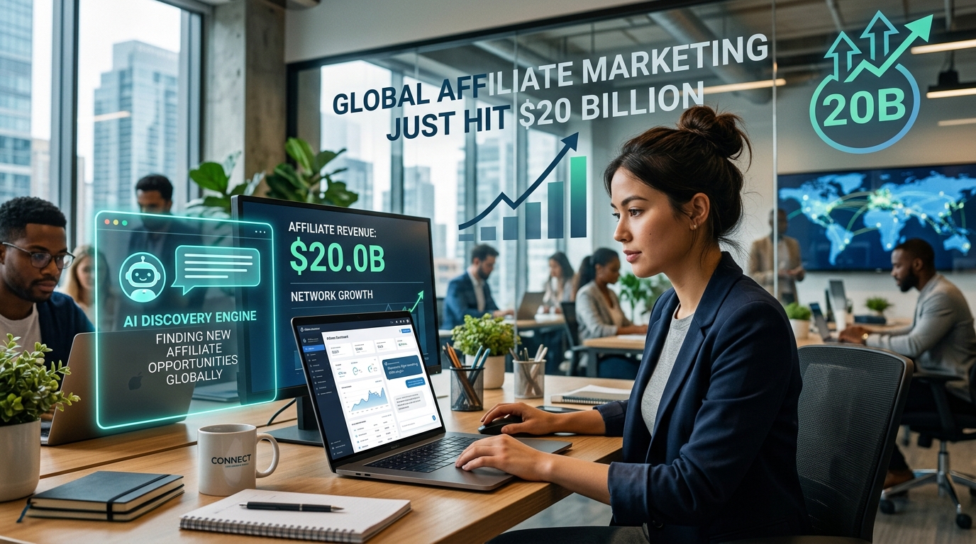 Global Affiliate Marketing Just Hit $20 Billion — And AI Chatbots Are the New Discovery Engine