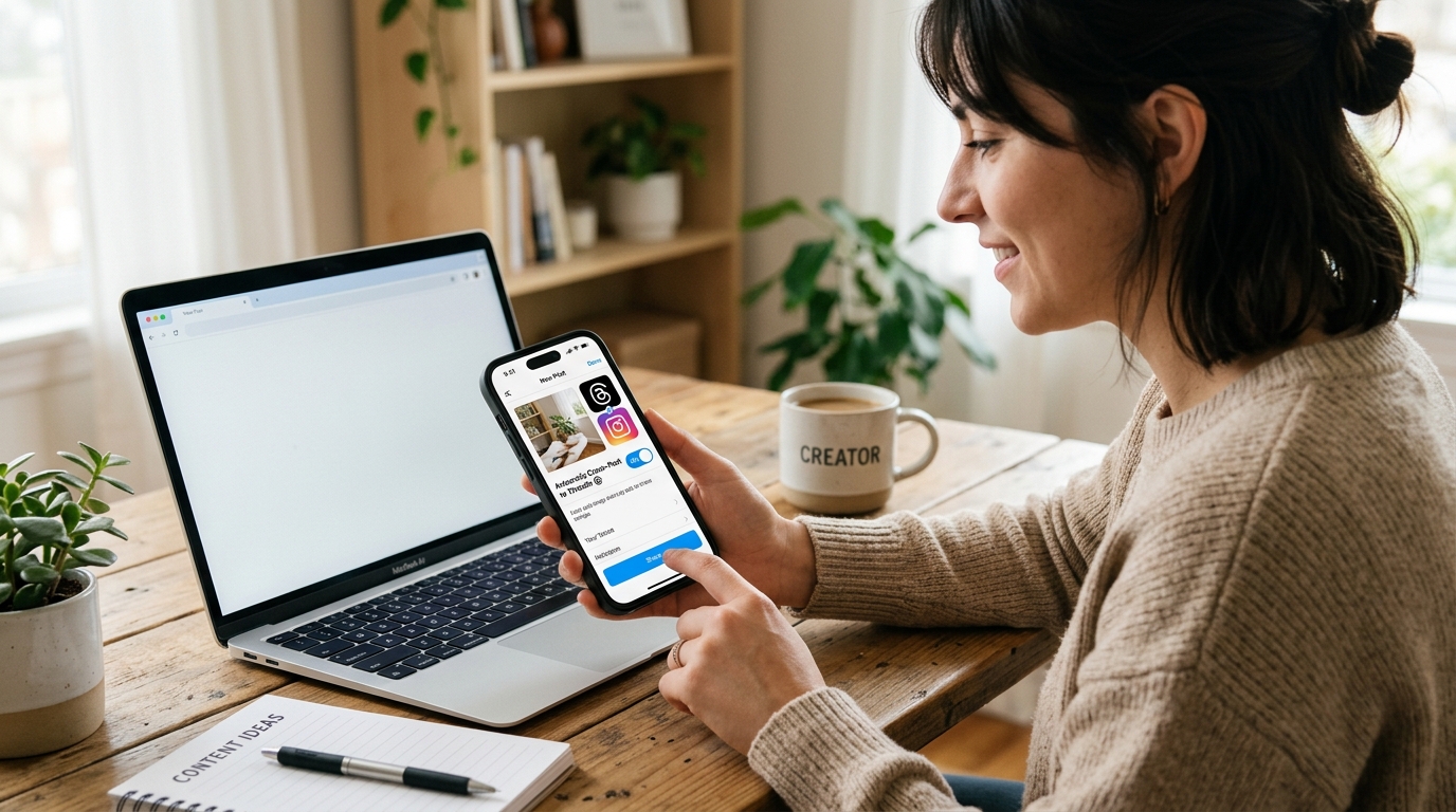 Instagram Just Made Cross-Posting to Threads Automatic — What Affiliate Creators Should Do With It