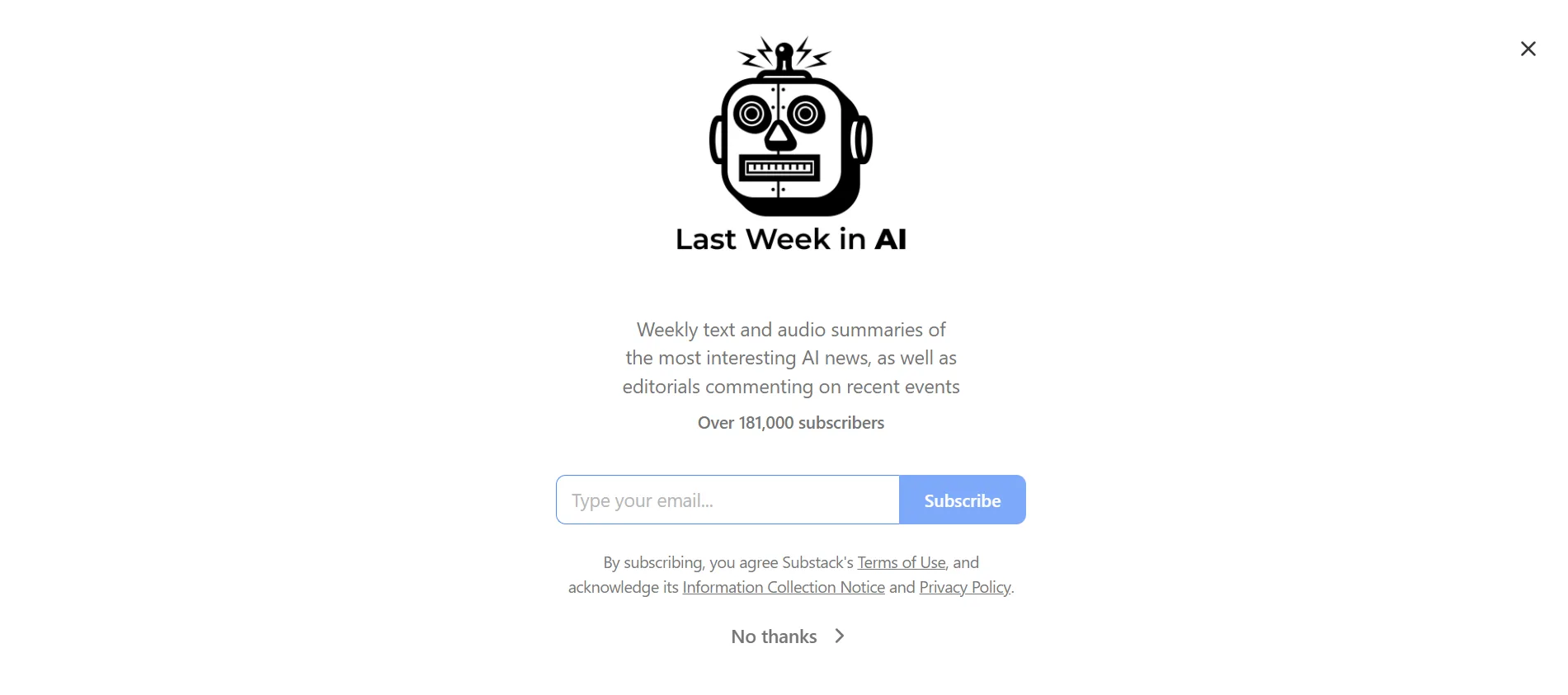 Last Week in AI