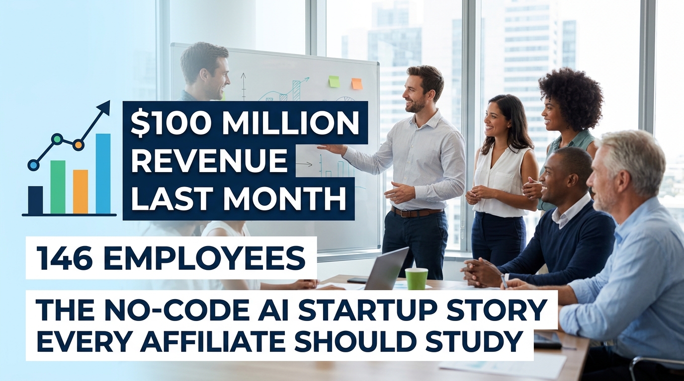 Lovable Added $100 Million in Revenue Last Month With 146 Employees — The No-Code AI Startup Story Every Affiliate Should Study