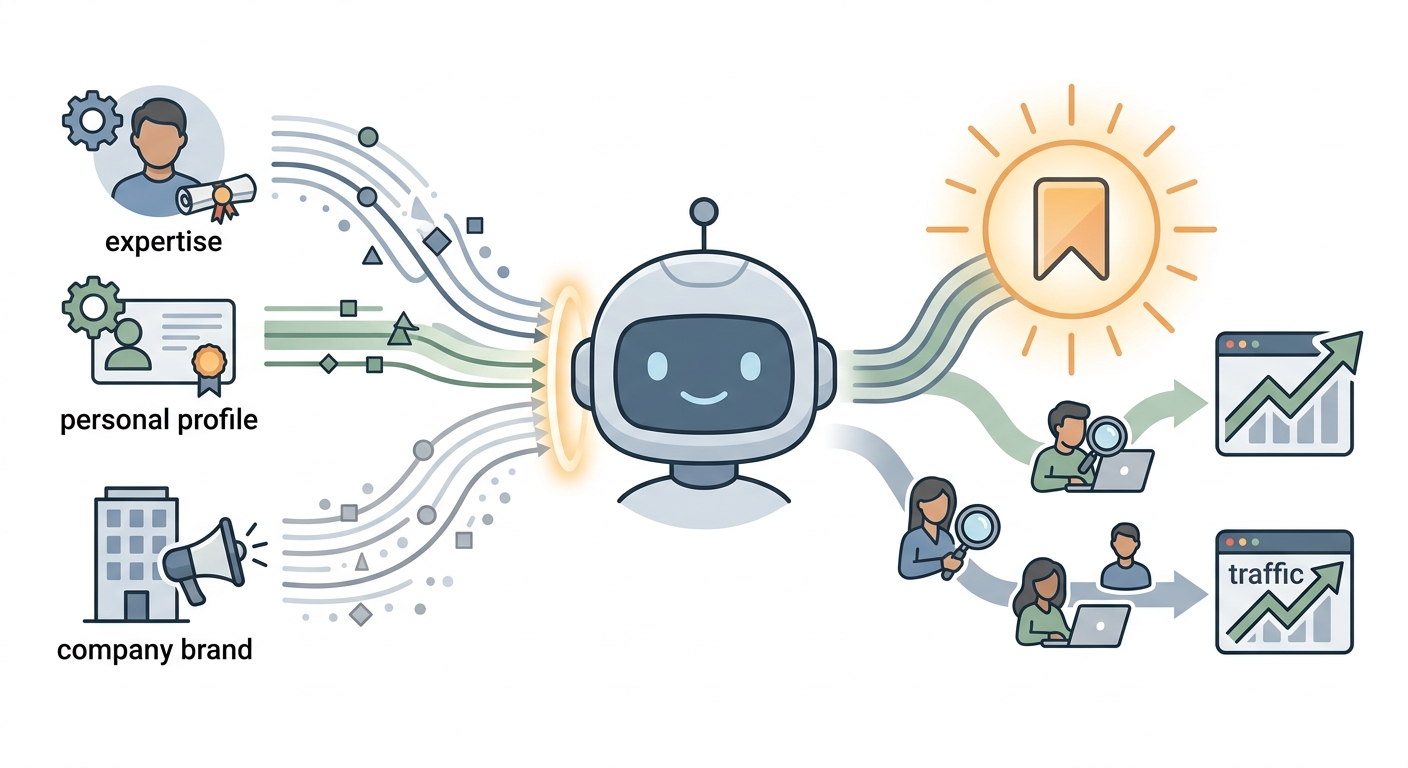 Why Personal Profiles Beat Company Pages for AI Citation