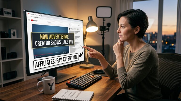 YouTube Is Now Selling Creator Shows Like TV Slots — Affiliates Need to Pay Attention