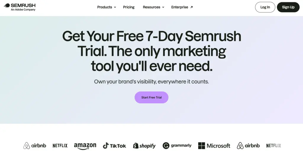 Semrush 7 Days-Free Trial Offer