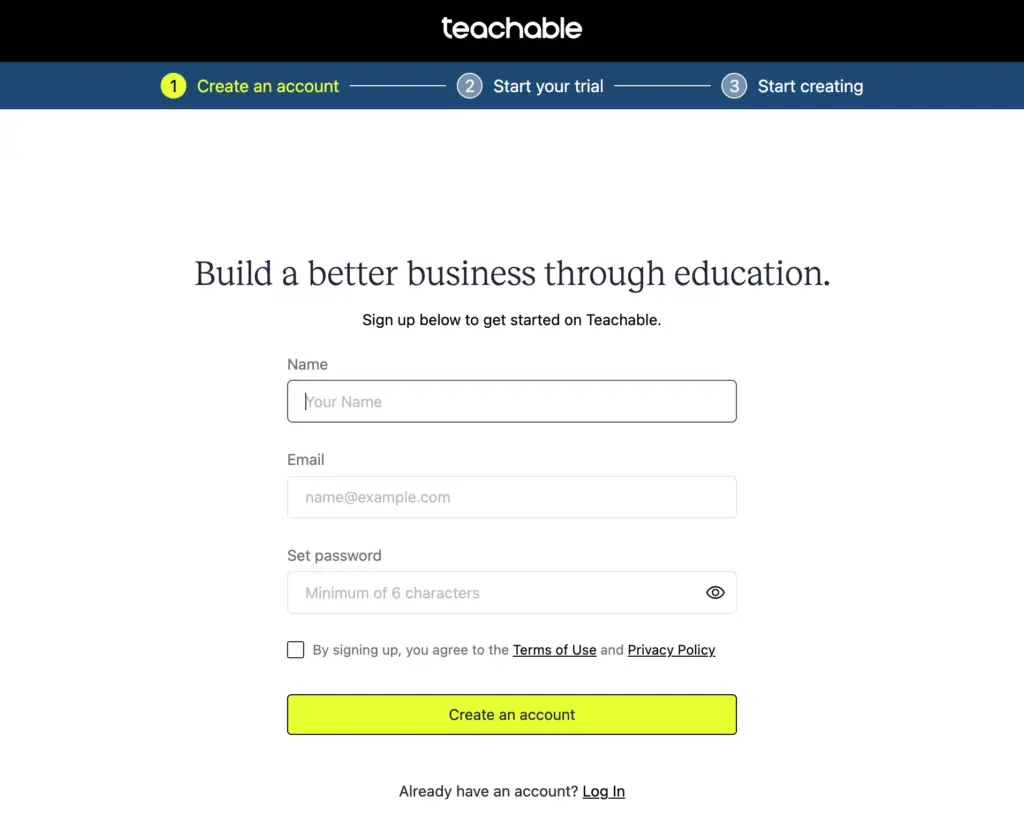Teachable Free Trial