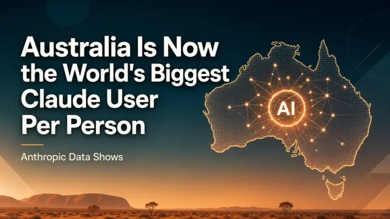 Australia Is Now the World's Biggest Claude User Per Person, Anthropic Data Shows