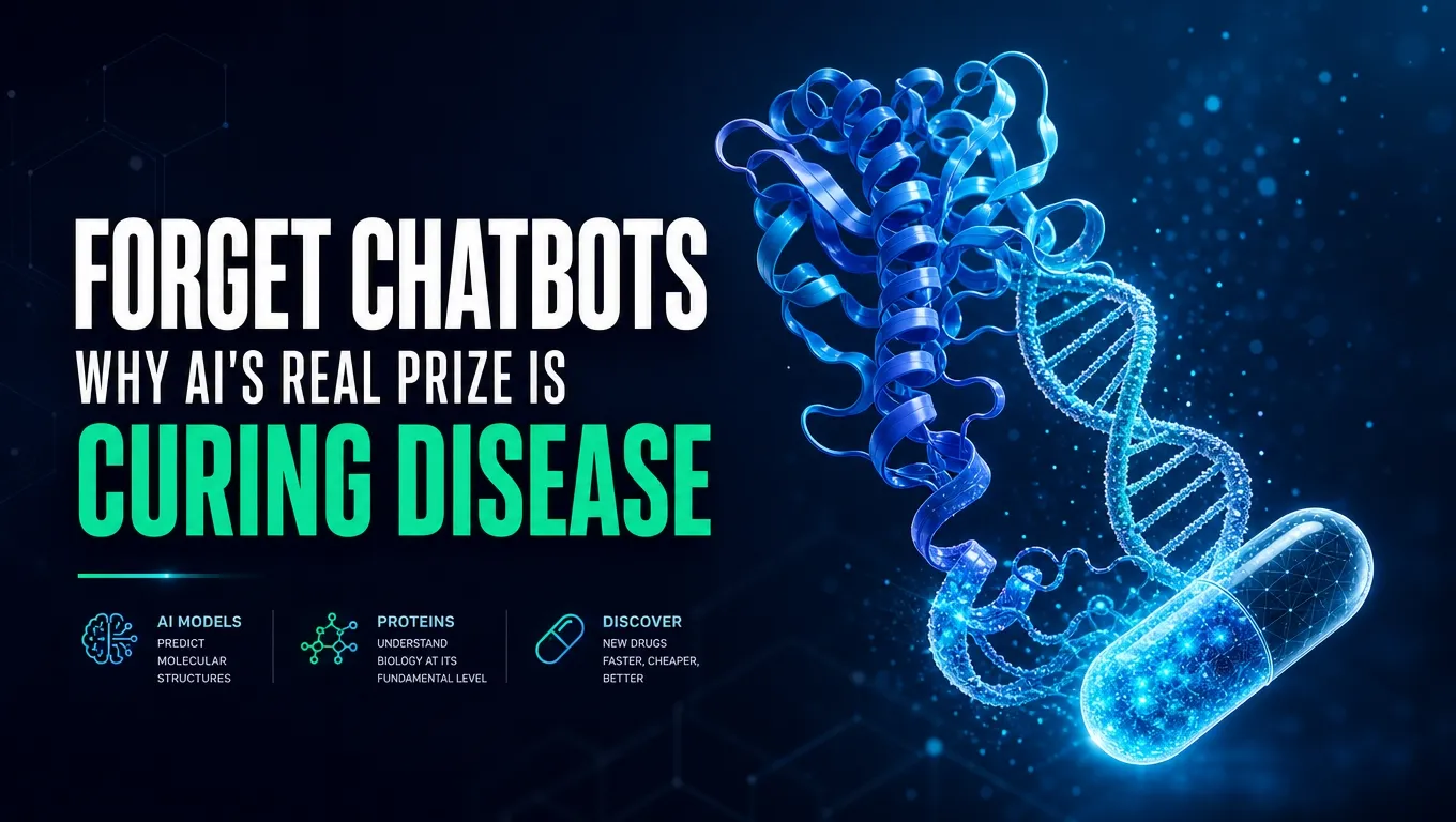 Forget Chatbots: Why Google DeepMind's CEO Says AI's Real Prize Is Curing Disease