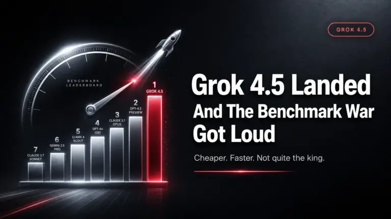 Grok 4.5 Landed, and the Benchmark War Got Loud