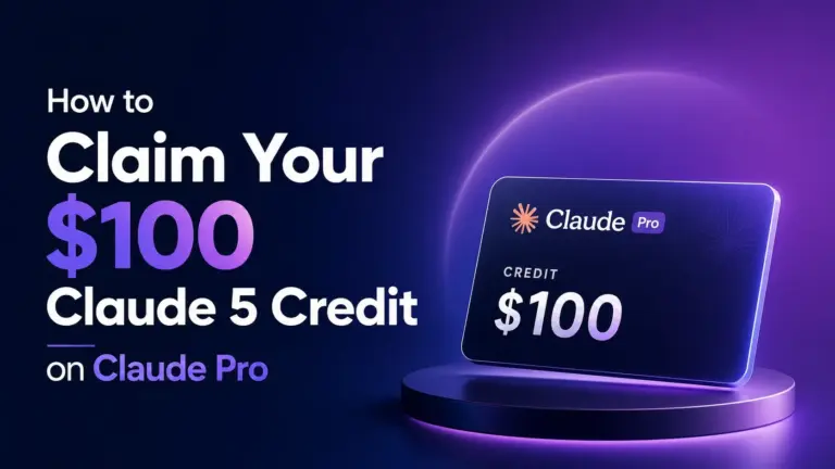 How to Claim Your $100 Fable 5 Credit on Claude Pro