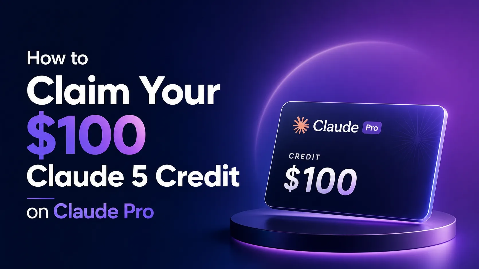 How to Claim Your $100 Fable 5 Credit on Claude Pro