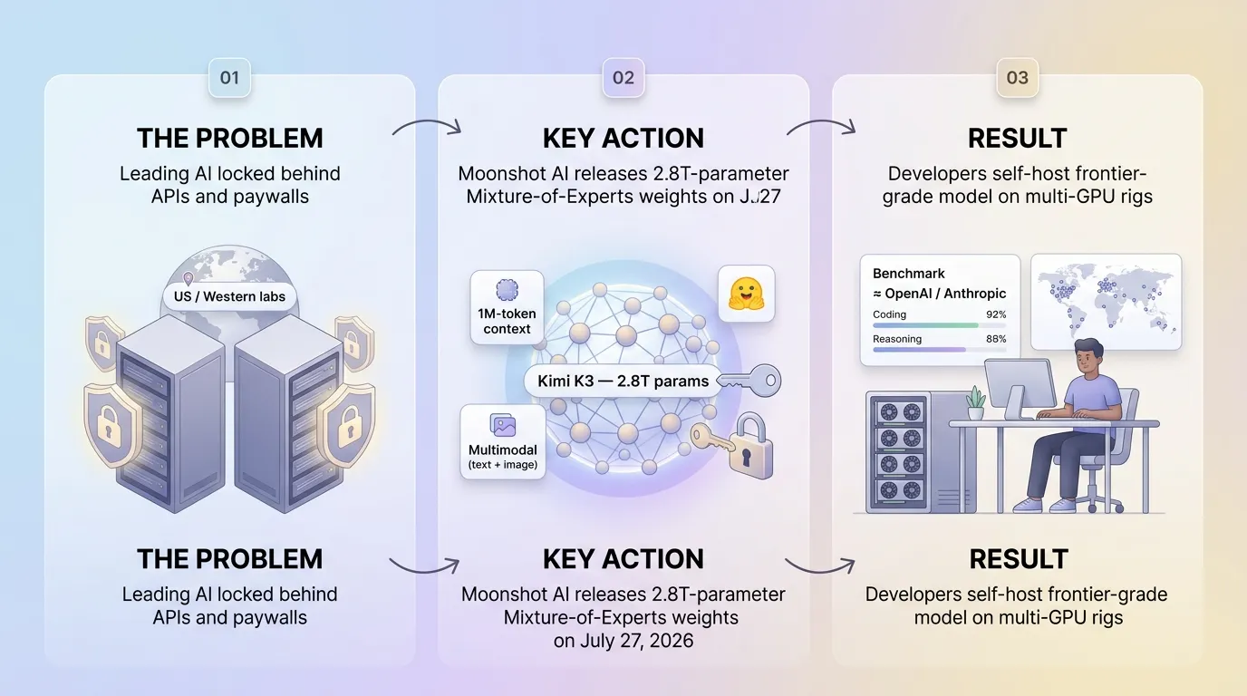 Moonshot AI Releases Kimi K3