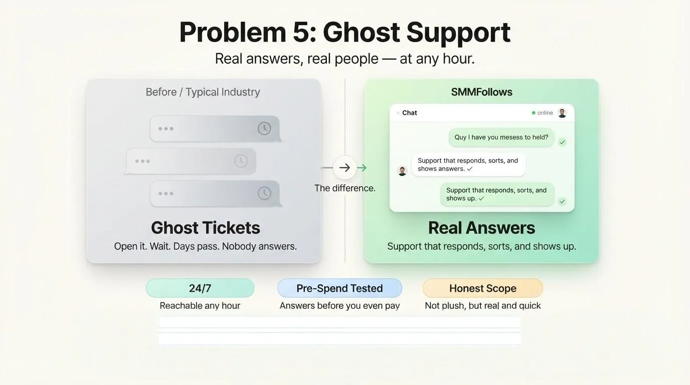Problem Five: Ghost Support