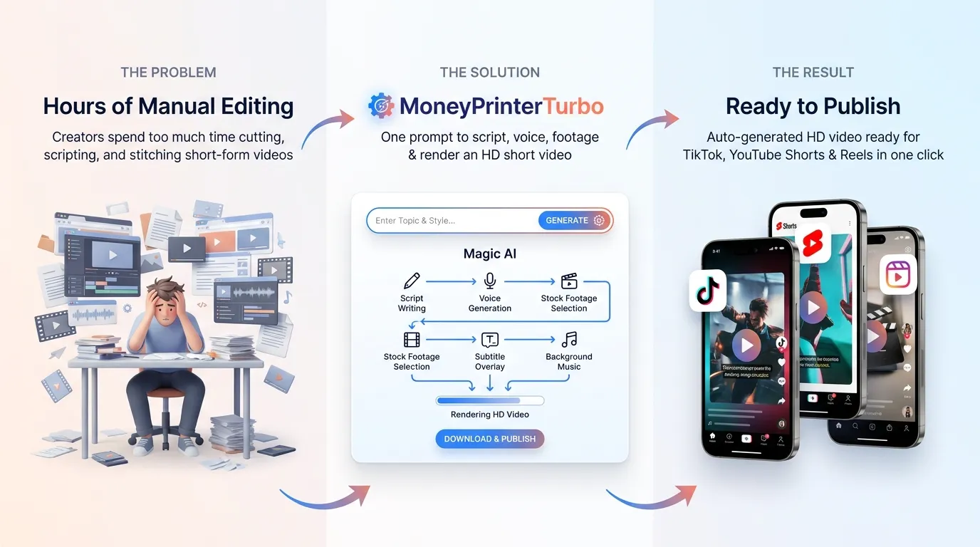 Free AI Tool MoneyPrinterTurbo