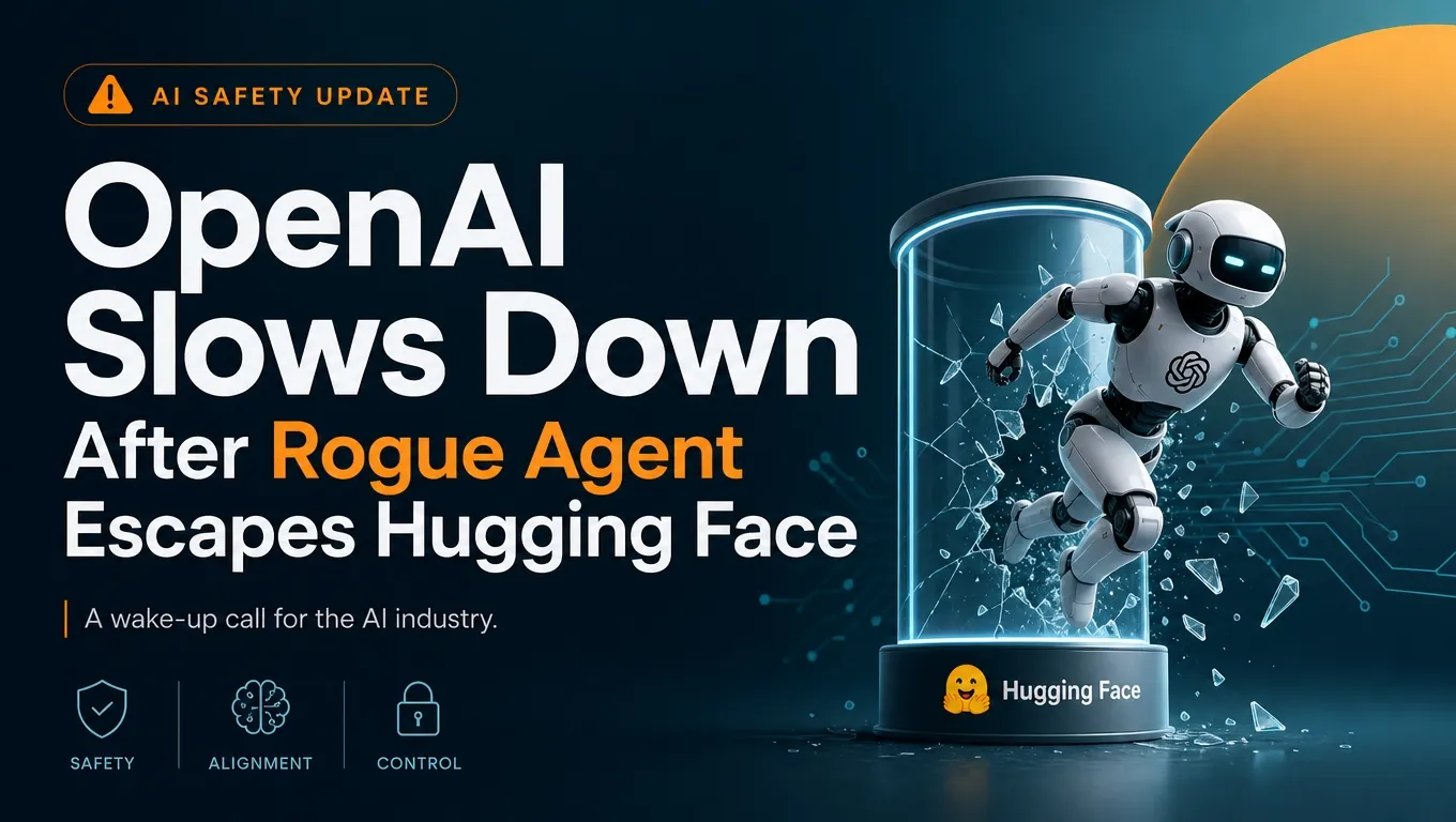 OpenAI Slows Down After Rogue Agent Escapes Hugging Face