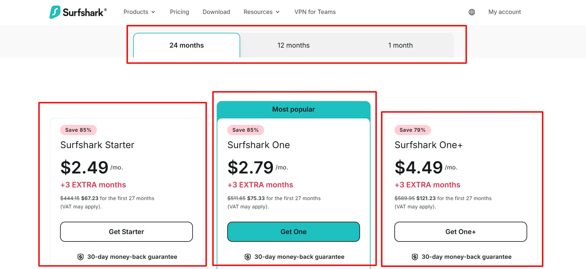 Surfshark login step 3