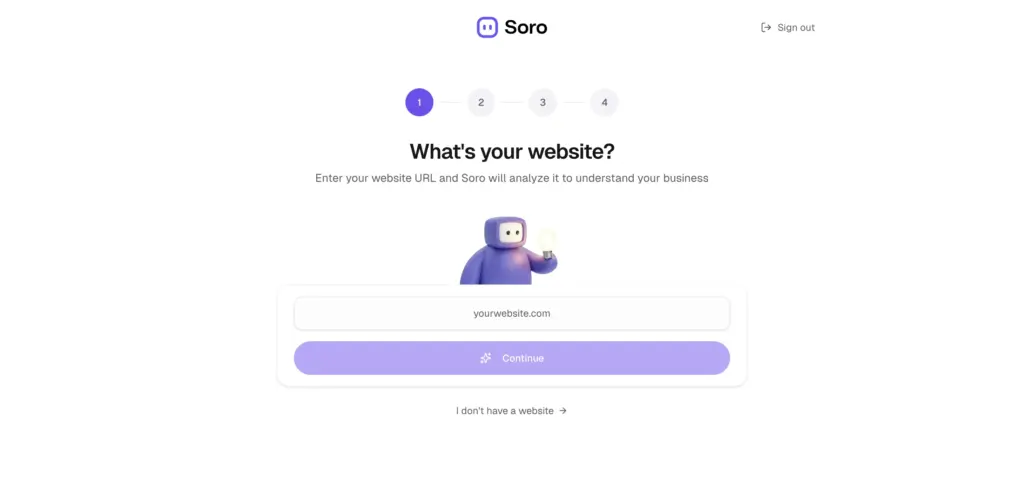 soro connect website